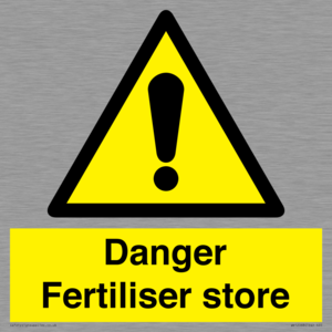 Danger Fertiliser store